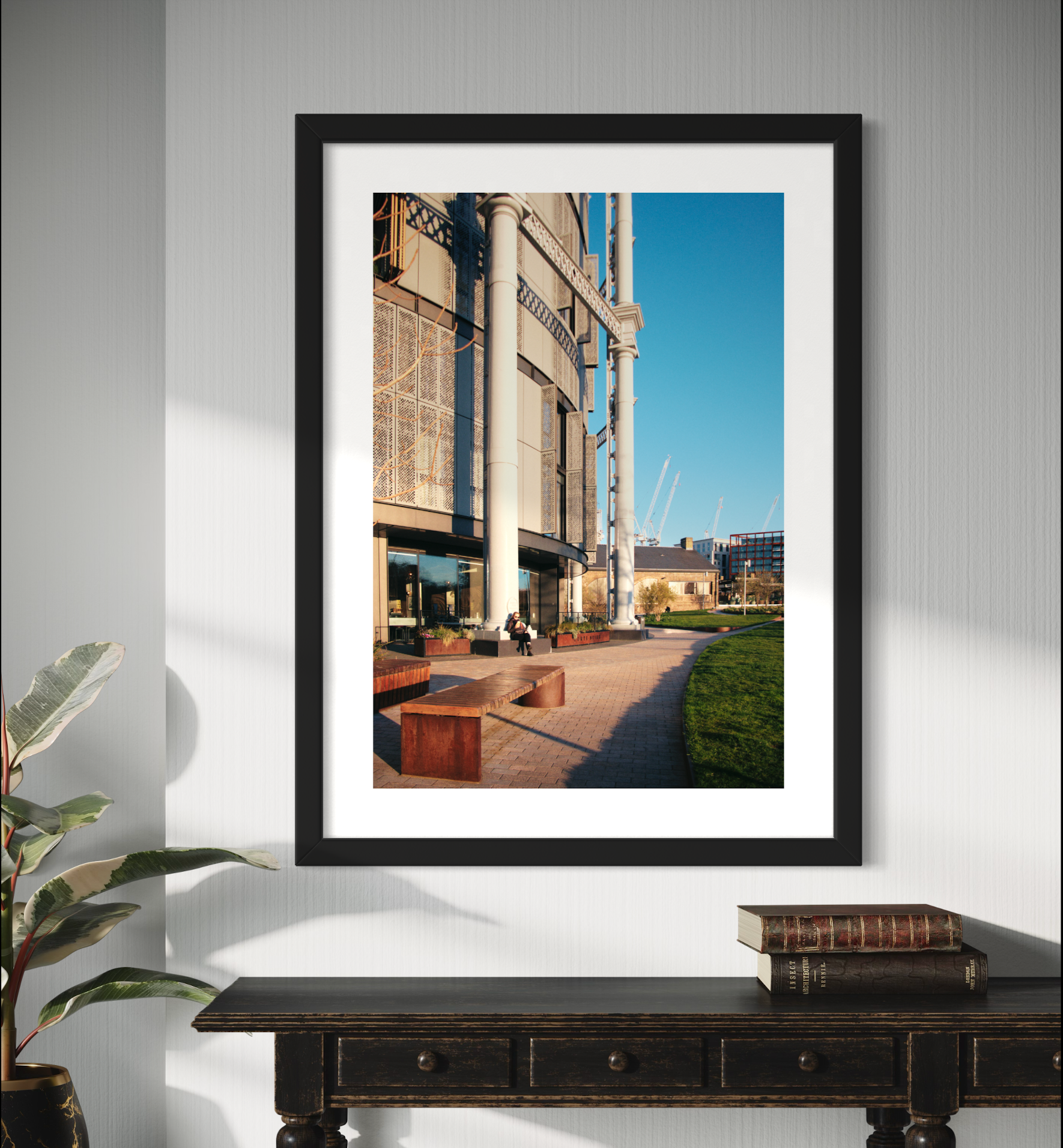 Featuring a stunning street photography print showcasing the iconic architecture of London's hottest destination, this product is perfect for anyone seeking a bold and dynamic addition to their art collection.